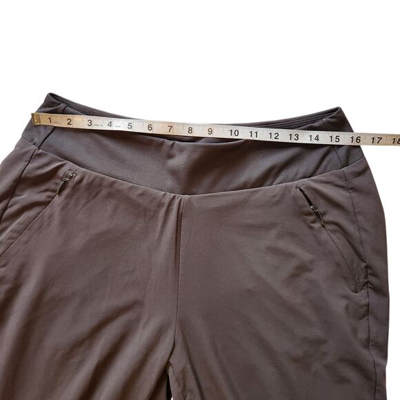 Athleta Soho lined joggers, loose fit gray pants, ultra soft lining, size 12 - Picture 9 of 11